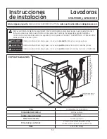 Preview for 64 page of GE WSLP1500 Owner'S Manual & Installation Instructions