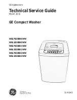 Preview for 1 page of GE WSLP1500H0WW Technical Service Manual