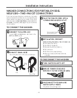 Preview for 21 page of GE WSLS1500HWW Owner'S Manual & Installation Instructions