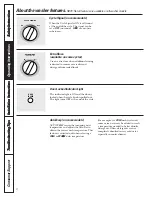 Preview for 6 page of GE WSXH208HWW - 27" Front-Load Washer Owner'S Manual & Installation Instructions