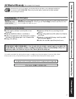 Preview for 21 page of GE WSXH208HWW - 27" Front-Load Washer Owner'S Manual & Installation Instructions