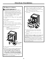 Preview for 35 page of GE WSXH208HWW - 27" Front-Load Washer Owner'S Manual & Installation Instructions