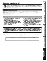 Preview for 43 page of GE WSXH208HWW - 27" Front-Load Washer Owner'S Manual & Installation Instructions