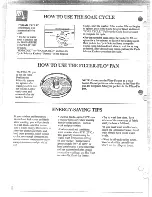 Preview for 8 page of GE WWA5710M Use And Care Manual