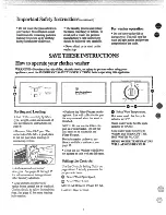 Preview for 4 page of GE WWA6007M Use And Care Manual