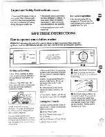 Предварительный просмотр 4 страницы GE WWA7010G Use And Care Manual