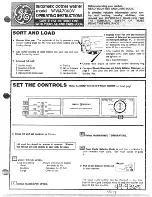 Preview for 1 page of GE WWA7060V Operating Instructions