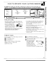 Preview for 5 page of GE WWA7600R Use And Care Manual