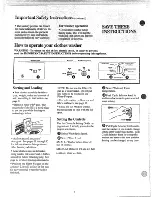 Preview for 4 page of GE WWA7646M Use And Care Manual