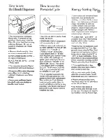 Preview for 8 page of GE WWA8314V Use And Care Manual