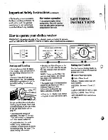 Preview for 4 page of GE WWA8350C Use And Care Manual