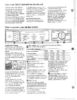 Preview for 4 page of GE WWA8480G Use And Care Manual