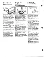 Preview for 8 page of GE WWA8480G Use And Care Manual