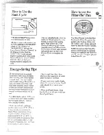 Preview for 8 page of GE WWA8606M Use & Care Manual