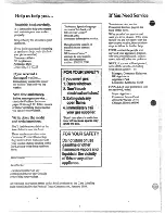 Preview for 2 page of GE WWA8616M Use And Care Manual