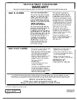 Preview for 28 page of GE WWA8849R Use And Care Manual