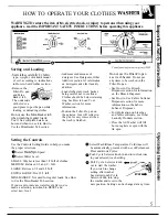 Preview for 5 page of GE WWA8850R Use And Care Manual