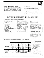 Preview for 17 page of GE WWA8850R Use And Care Manual