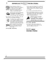 Preview for 4 page of GE WWA9850R Use And Care Manual