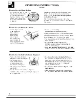 Предварительный просмотр 8 страницы GE WWA9850R Use And Care Manual