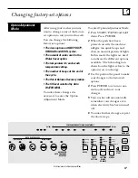 Preview for 17 page of GE WZSE5310T Owner'S Manual