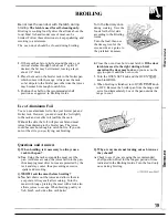 Preview for 19 page of GE XL Use And Care & Installation Manual