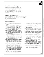 Preview for 23 page of GE XL Use And Care & Installation Manual