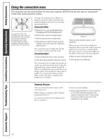 Предварительный просмотр 18 страницы GE XL44 J2B915 and Owner'S Manual And Installation Instructions