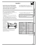 Preview for 15 page of GE XL44 JGBP35GRA Use And Care & Installation Manual