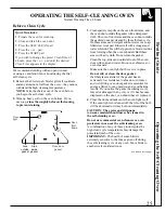 Preview for 25 page of GE XL44 JGBP35GRA Use And Care & Installation Manual