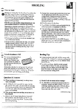 Предварительный просмотр 20 страницы GE XL44 JGBS02EN Use And Care & Installation Manual