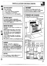 Предварительный просмотр 30 страницы GE XL44 JGBS02EN Use And Care & Installation Manual