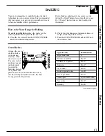 Preview for 13 page of GE XL44 JGBS09 Owner'S Manual & Installation Instructions