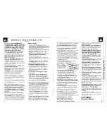 Preview for 3 page of GE XL44 Series Use & Care Instructions Manual