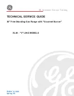 GE XL44 V series Technical Service Manual preview