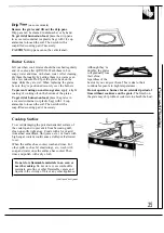 Предварительный просмотр 25 страницы GE XLMT JGBP24GEN Use And Care & Installation Manual