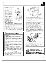 Предварительный просмотр 41 страницы GE XLMT JGBP24GEN Use And Care & Installation Manual