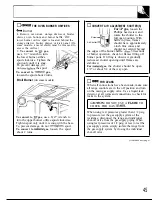 Предварительный просмотр 45 страницы GE XLMT JGBP24GEN Use And Care & Installation Manual