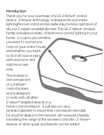 Предварительный просмотр 2 страницы GE Z-Wave 45602 User Manual