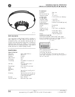 GE Z630-3 Installation Sheet preview