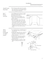 Preview for 10 page of GE ZBD 5600 Installation Instructions Manual