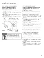 Preview for 13 page of GE ZBD1870NSS Installation Instructions Manual