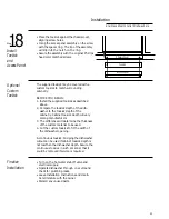 Предварительный просмотр 21 страницы GE ZBD4600XBB Installation Instructions Manual