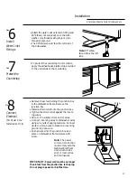 Предварительный просмотр 17 страницы GE ZBD4800XBB Installation Instructions Manual