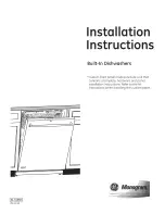 GE ZDT800SPF1SS Installation Instructions Manual preview