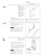 Preview for 17 page of GE ZEK 75 7WW Installation Instructions Manual