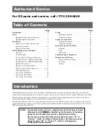 Preview for 2 page of GE Zenith Controls MX150 Operation And Maintenance Manual