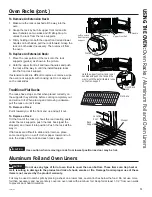 Предварительный просмотр 11 страницы GE ZET1FH2SS Owner'S Manual