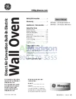 GE ZET9050 Owner'S Manual предпросмотр