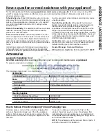 Предварительный просмотр 7 страницы GE ZET9050 Owner'S Manual